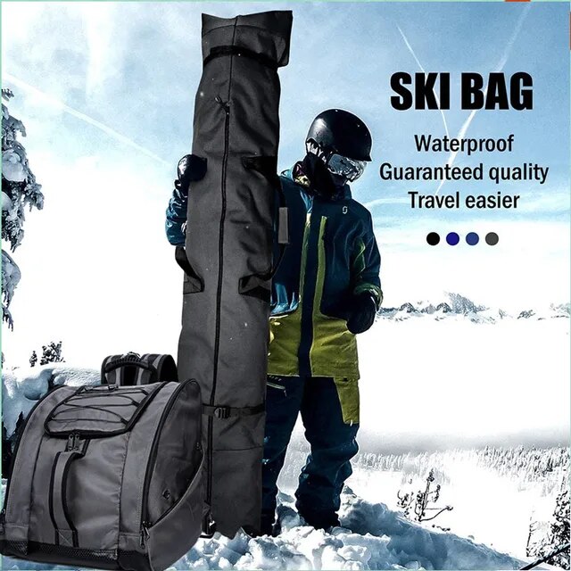 純正オンラインストア Soarowl-大型スキーボードバッグ，防水スキーブーツバッグ，冬のスキー用具，収納バッグ，ユニセックス