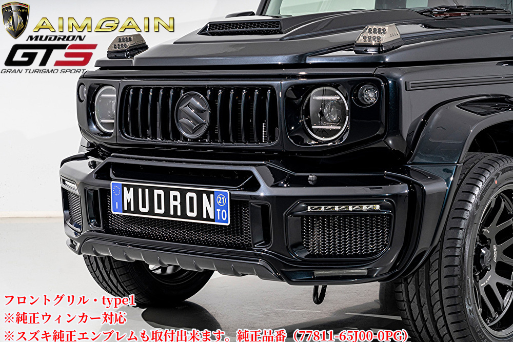 JC74Wジムニーノマド(AIMGAIN)エイムゲインMUDRONワイドフェンダー