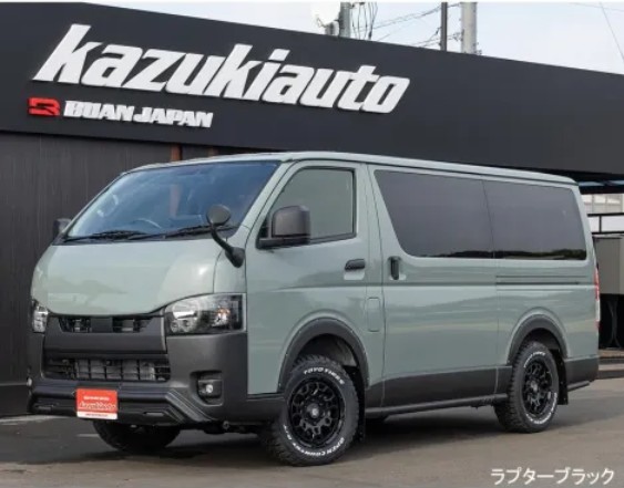 200系ハイエース1型〜9型ラギッドX UPスタイルサイドパネル(ラプター