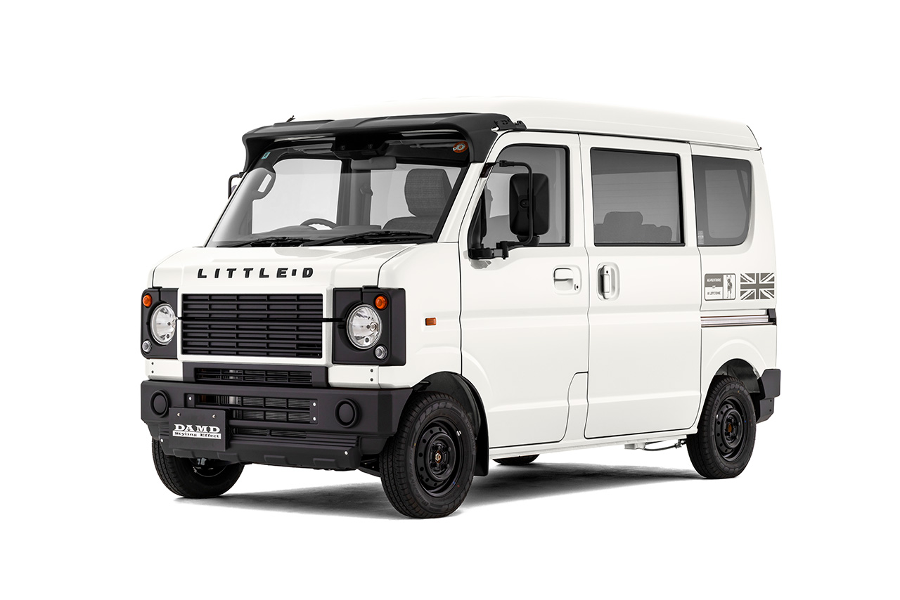 ドラゴン　DAMD(ダムド)　フロントバンパー　エブリィバン DA17Vエブリィバン・DA17Wエブリィワゴン トラックミラーマット