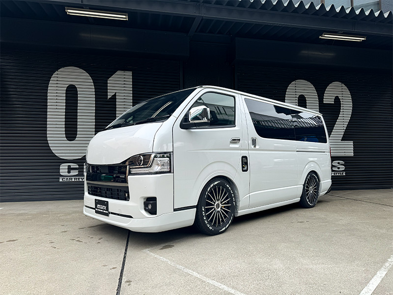 200系ハイエース9型対応標準(ナロー)ボディ ESプログレスバッドパネル