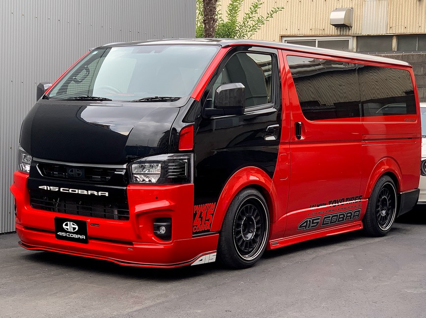 200系ハイエース4〜9型ナロー標準ボディ【クリーンルック3 タイプR