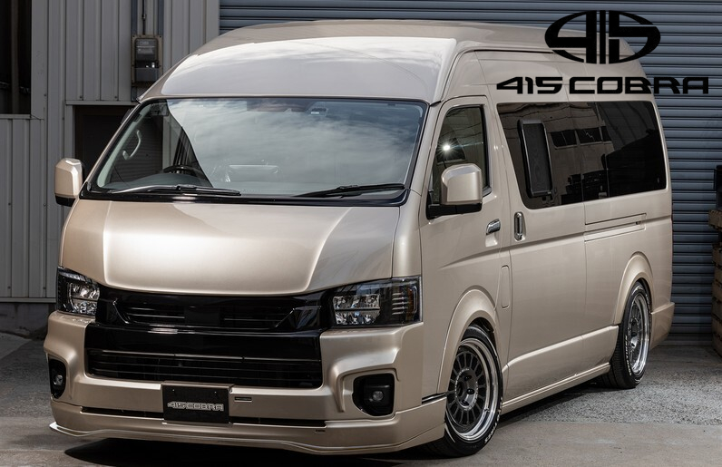 200系ハイエース4〜7型ワイドボディ【クリーンルック3 タイプR