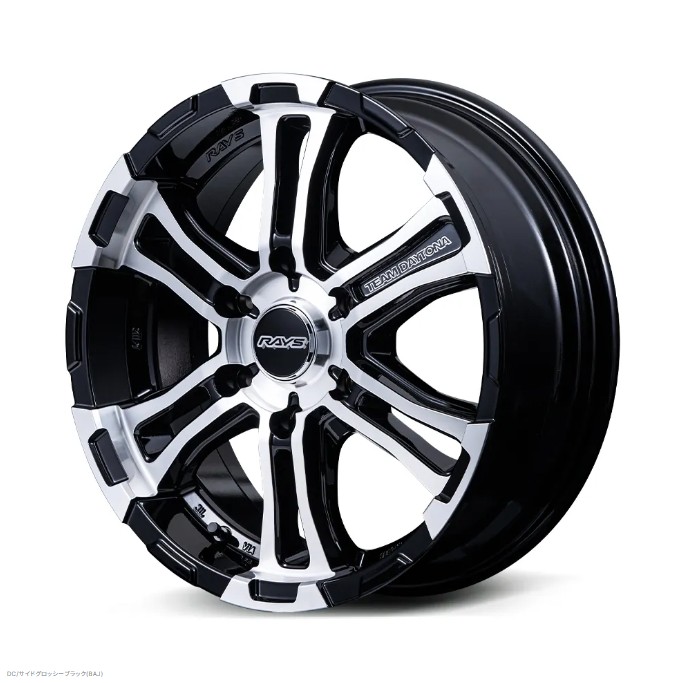 チームデイトナ(RAYS)FDX-SG 16インチ【215/65R16ホイールタイヤセット