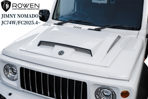 ジムニーノマドJC74W フロントグリル【塗装済み/未塗装】ロエン(ROWEN