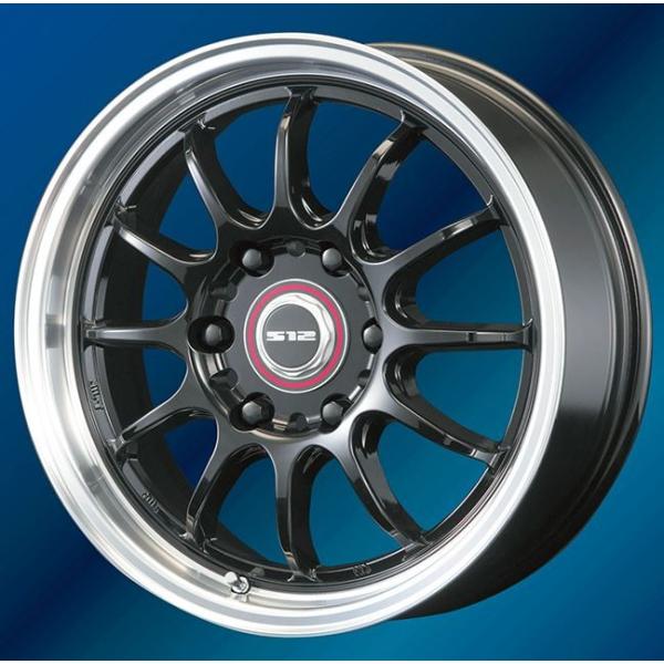 ボクシースタイル S12 ブラック＆リムポリッシュ 17インチ 【厳選輸入