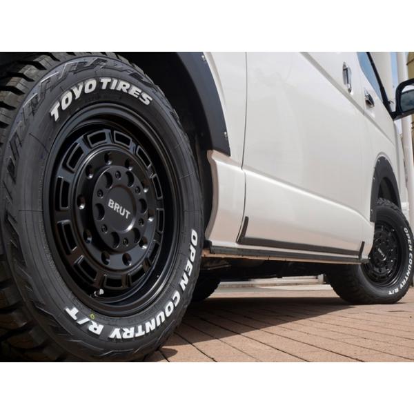 BRUT(ブルート)16インチ、A/T タイヤセット ブルート(BRUT)BR-70 16インチ【215/65R16ホイールタイヤセット】200系