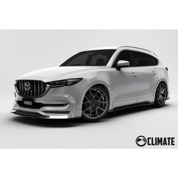 は*る様 Mazda CX-8 マシングレー CLIMATE エアロボンネット sh-store_climate-