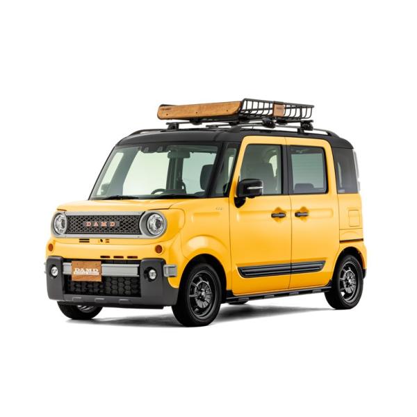 むむむページ‼️UDクオン専用 ルーフラックmini コスモスブラウン仕様 DAMD(ダムド) trip basket ルーフラック ハーフサイズ単体/フルサイズ