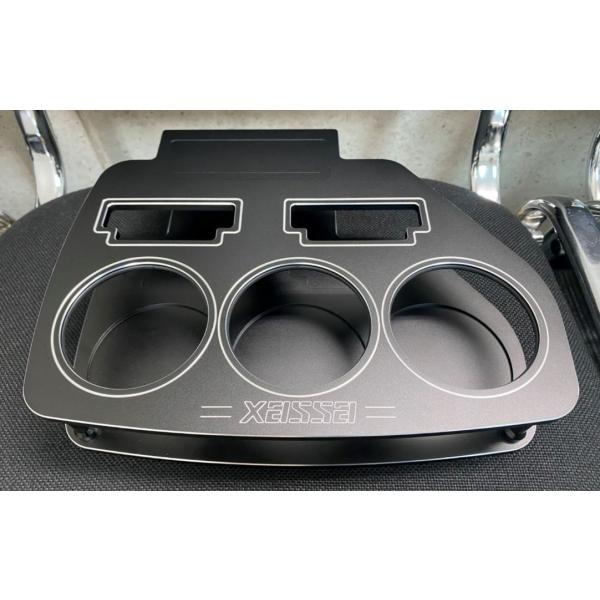 エセックス(ESSEX/CRS) ビレットフロントカップホルダー ブラック 200 