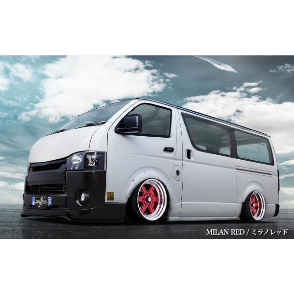 ファブレス　ヴァローネRM-618インチ ハイエース用 ファブレス ヴァローネ RM-6 18インチホイール(2ピース