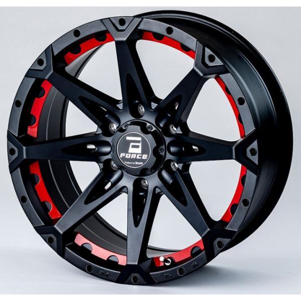 フォースデナリ16インチホイールタイヤ4本セット フォース(FORCE) デナリ 16インチ 【厳選輸入215/65R16ホイールタイヤ4