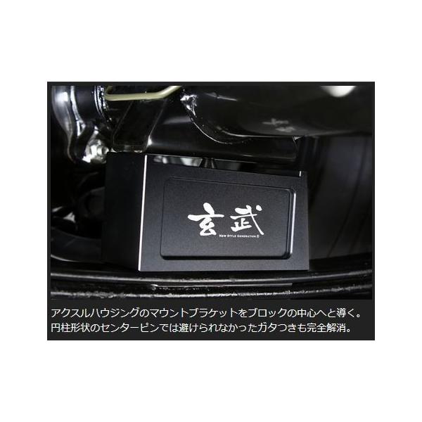 玄武(Genb) ハイトダウンブロックシステム 2.5インチ/-62.5mm SDS25C