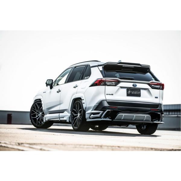 50系RAV4 3点セット未塗装 【モデリスタエアロ専用】 ダブルエイト