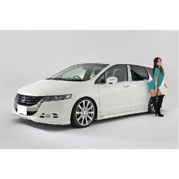 Grow(e-link)ステンレスメッキピラーパネル 30系ハリアー 6P 最高級超