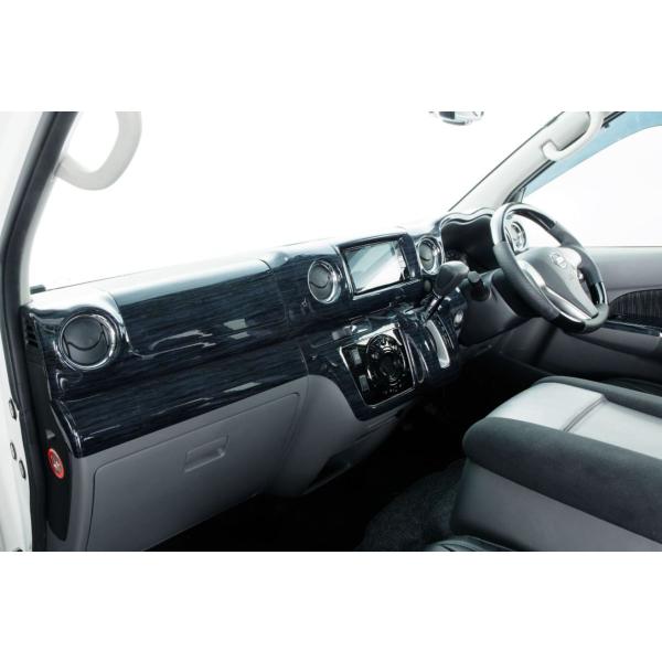 ハーツ(Hearts)インテリアパネル 黒木目 NV350キャラバン : エスエイチ