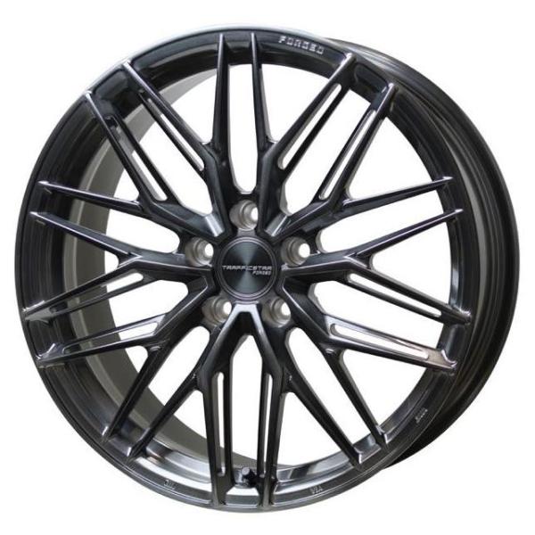 トラフィックスター20インチ+245/35R20 バリ溝25年製サマータイヤ付本 トラフィックスター フォージドTSF-03 20インチ 【厳選輸入245/40R20
