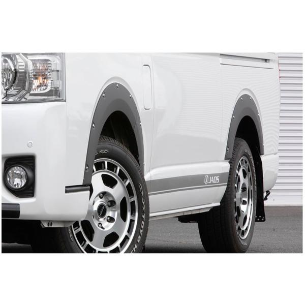ジャオス(JAOS) フェンダーガーニッシュタイプX マットブラック 200系