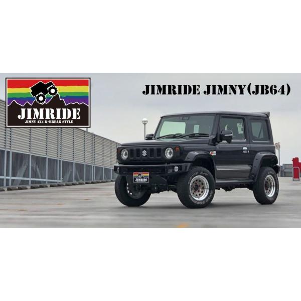 Kブレイク(K-BREAK) JIMRIDE フロントショートバンパー未塗装 ジムニー