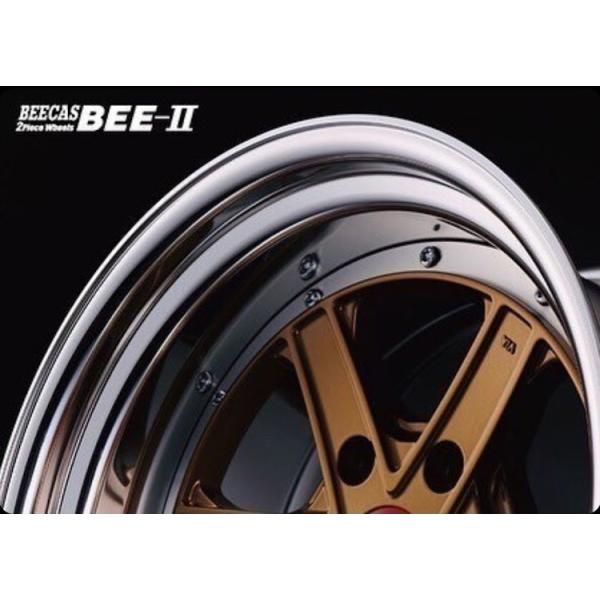 ケイブレイク18インチ7J K-BREAK(ケイブレイク)BEECAS BEE-2(2P)ゴールド18インチ【厳選輸入225
