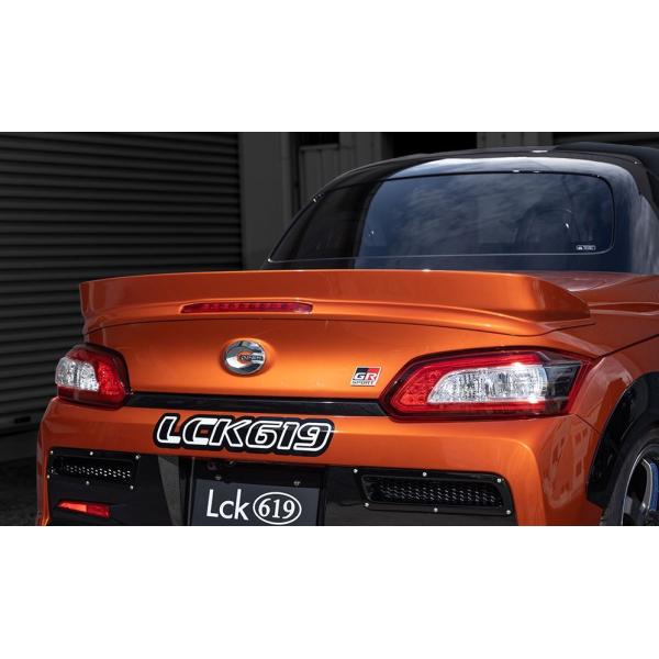 LOVE LARK Lck619 トランクスポイラー Lck619（ラブラーク/LOVELARK） トランクスポイラー未塗装 コペンGR