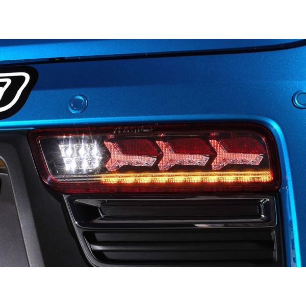 Lck619（ラブラーク/LOVELARK） クリスタルテールランプ idaten レッド