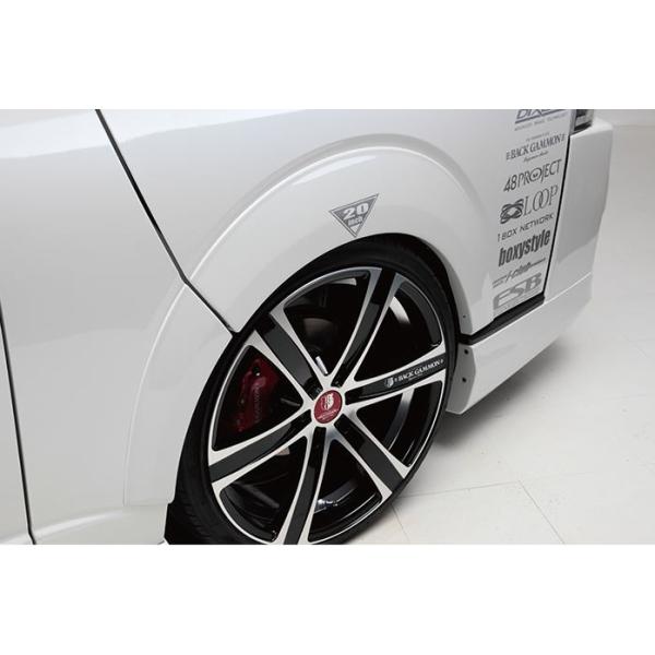 レガンス(LEGANCE) ABS製 10mmオーバーフェンダー2 未塗装 200系