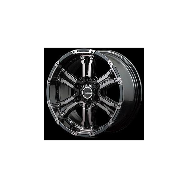 レイズ デイトナFDXコレクション クリアブラック 17インチ【265/65R17