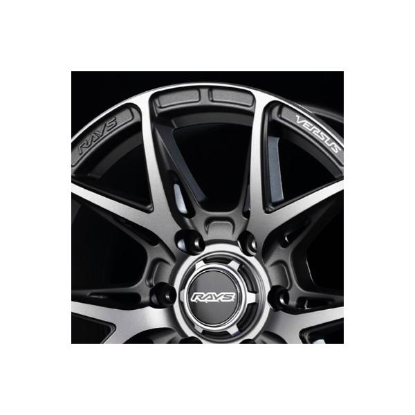 レイズ ベルサス VV21SX 6Hモデル マットダイヤモンドカット 17インチ