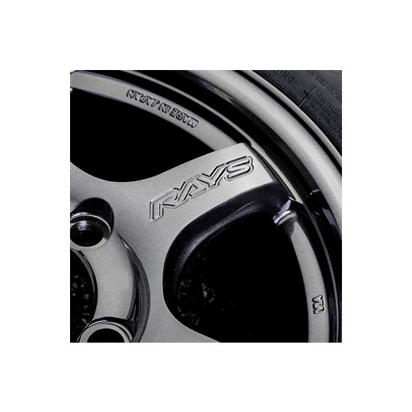 レイズ グラムライツ 57DR-X スーパーダークガンメタ 18インチ【265