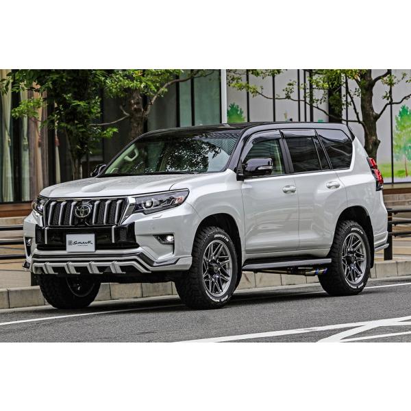 150系ランドクルーザープラド後期フロントバンパーガーニッシュ未塗装 150系ランドクルーザープラド後期フロントバンパーガーニッシュ未塗装