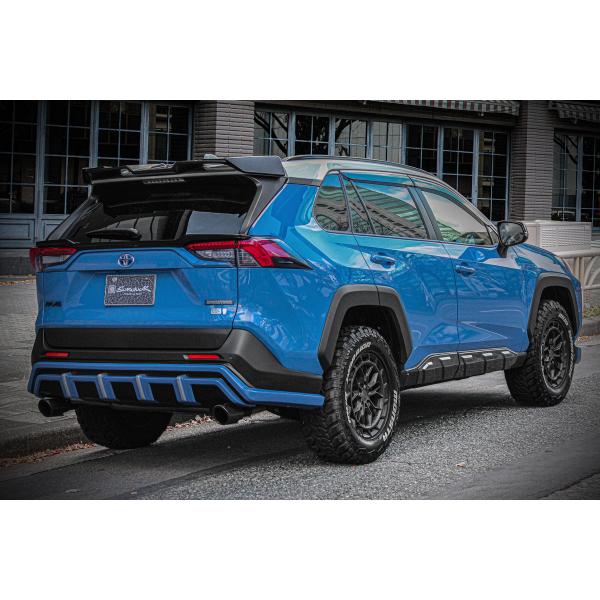 50系RAV4 DTMエキゾーストシステム 純正バンパー対応マフラー［ミラー