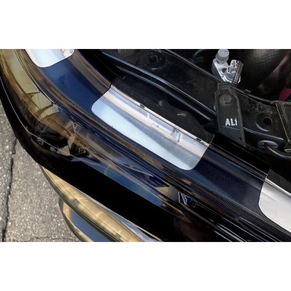 GUN125ハイラックス ハロゲン用ヘッドライトカバー【ダークスモーク