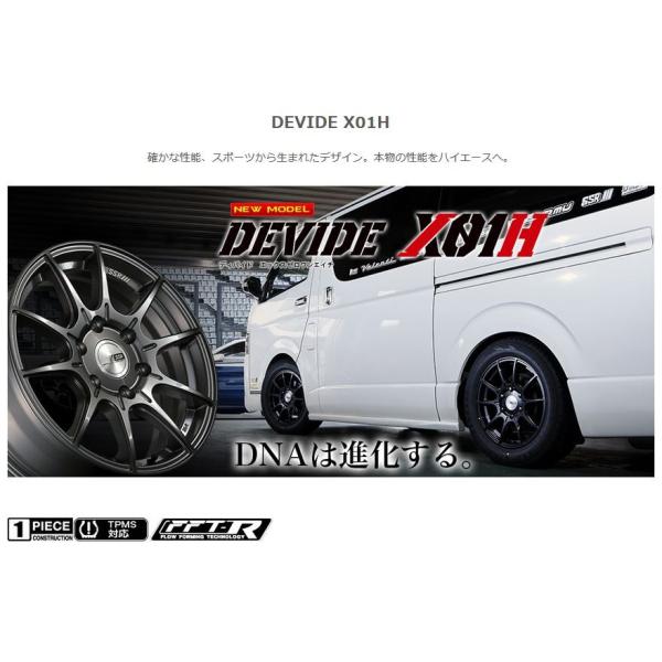 SSR ディバイドX01H グロスブラック 16インチ 【厳選輸入215/65R16