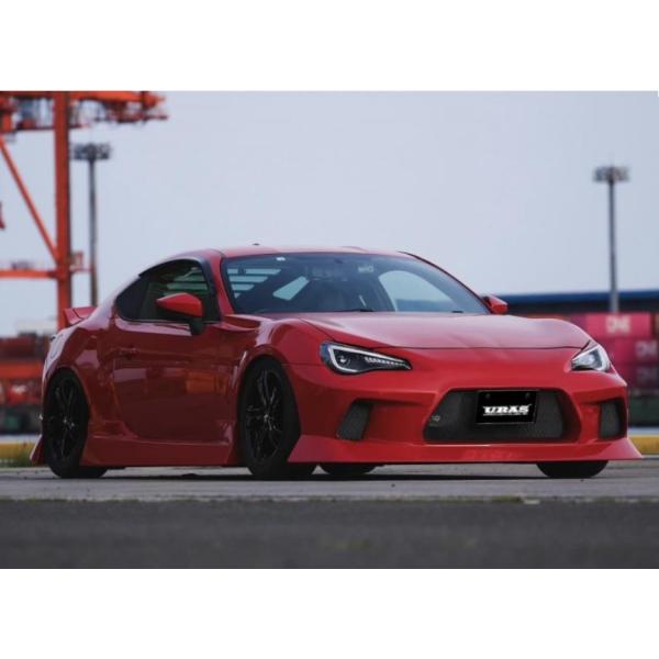 86/BRZリアバンパースポイラー(張出・HARIDASHI)未塗装【URAS