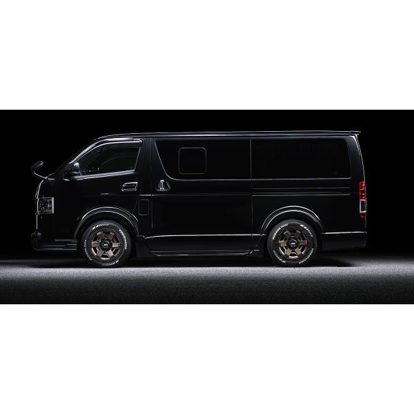 200系ハイエース標準ナローボディ4〜8型現行 フロントスポイラーLED
