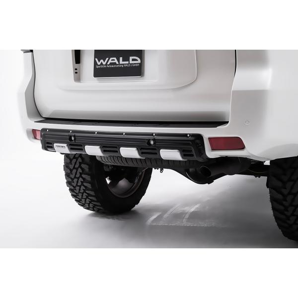 ランドクルーザープラド150系後期 デザートラインリアガーニッシュ