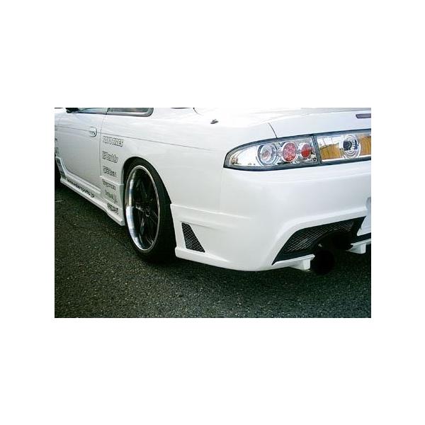ウェバースポーツ WEBERSPORTS リアバンパー 未塗装 S14シルビアの説明 