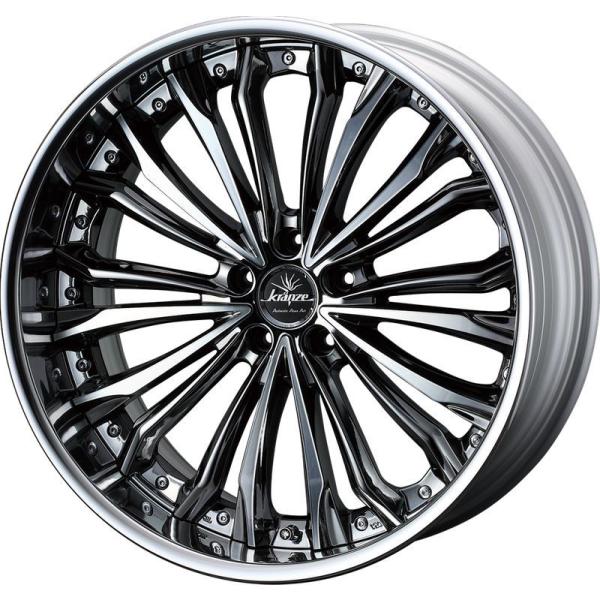 クレンツェ20インチ ホイール サイズ245/40R20 ４本　美品 クレンツェ(Kranze/WEDS) フェルゼン 20インチ 【厳選輸入245/40R20