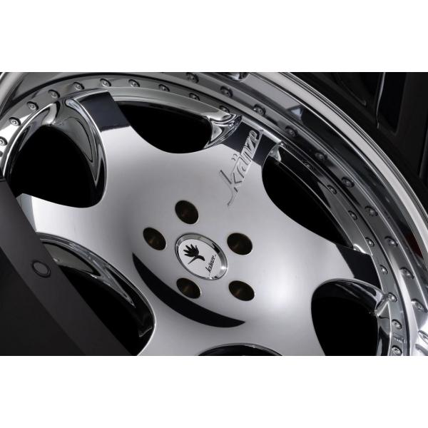 LS460/LS600タイヤホイールセット Kranze(クレンツェ)バズレイアID 21