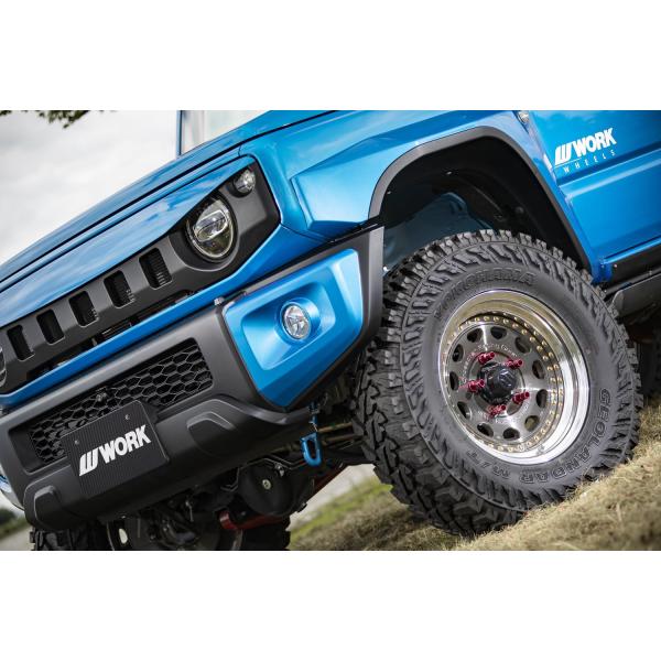 JB23 JB64 ジムニー WORK crag 深リム　215/75R15 CF3000 6.5ｊ139.7 5H 4本セット　15インチ カスタムサイズに変更可能】ジムニーJB74(WORK/CRAG・ワーククラッグ