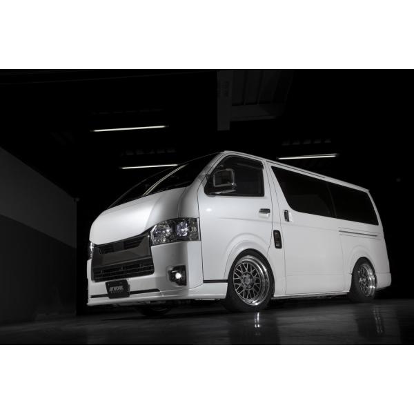 work エクストラップ　20インチ　ハイエース ハイエース ワーク エクストラップ S1HC・GL-R装着 | オーナーズカー