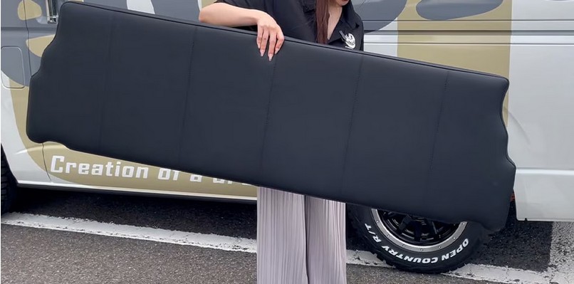 200系ハイエースワイドボディS-GL用 超軽量マルチウェイフォルドベッド