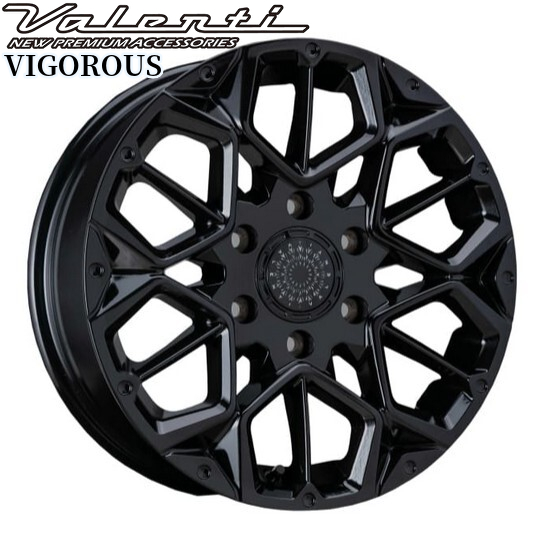 ヴァレンティ(Valenti)ヴィゴラス ブラック 17インチ【215/60R17