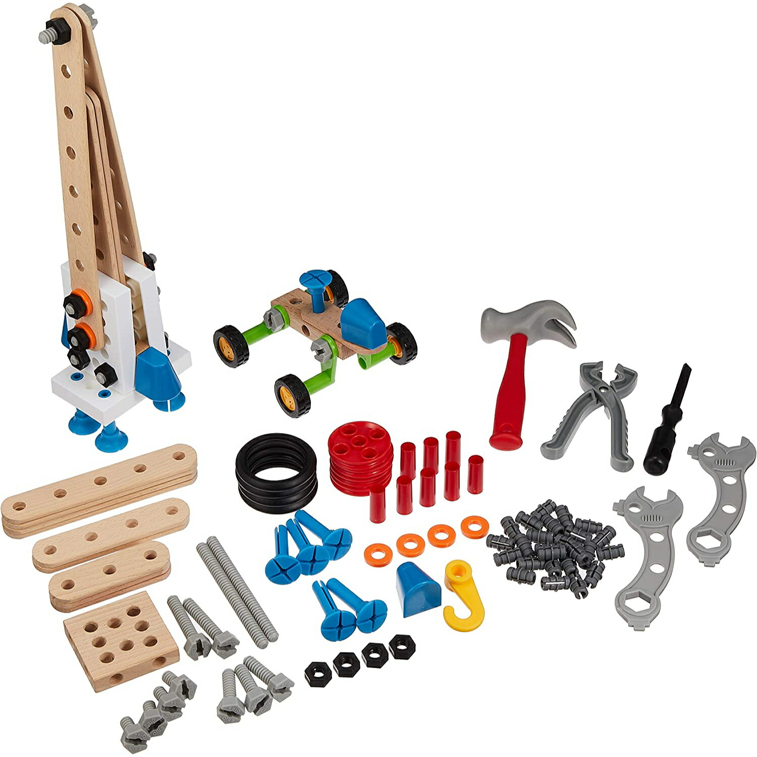 BRIO（ブリオ）　未使用　6点セット Amazon | BRIO (ブリオ) ビルダー コンストラクションセット [全136