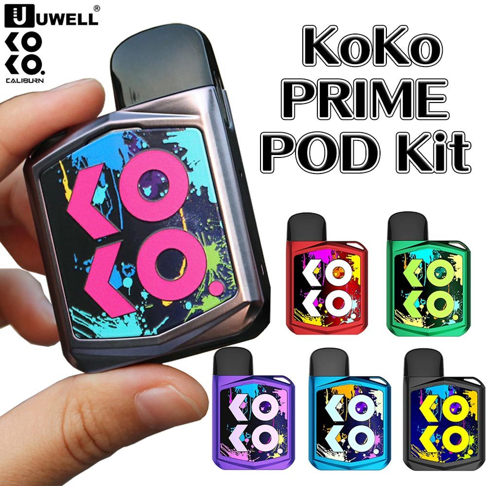 UWELL Caliburn KOKO PRIME 電子タバコ VAPE ベイプ カリバーン ココ プライム POD タイプ スターターキット 本体  コンパクト スリム タール ニコチン0 禁煙 : caliburn-koko : デジモク - 通販 - Yahoo!ショッピング