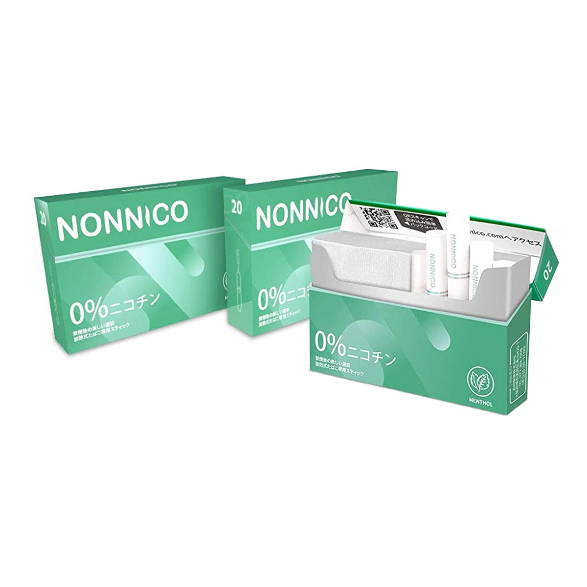 NONNICO ノンニコ ニコチン0 ニコチンゼロ スティック 茶葉 3箱 セット