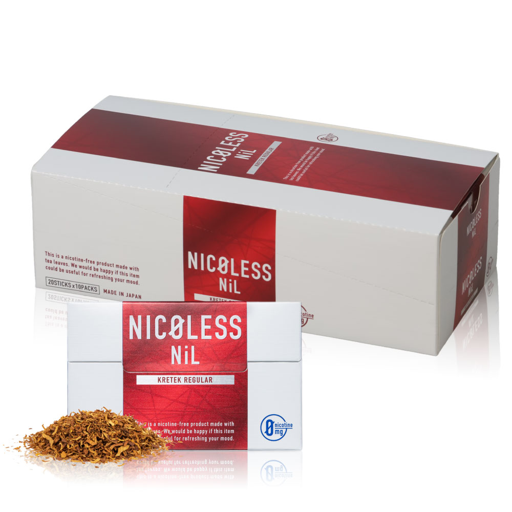 1カートン】NICOLESS NiL ニコレス ニル ニコチン0 ノンニコチン