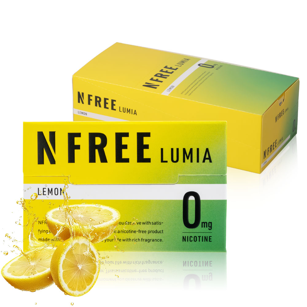 NFREE LUMIA エヌフリー ルミア ニコチン0 ノンニコチン スティック