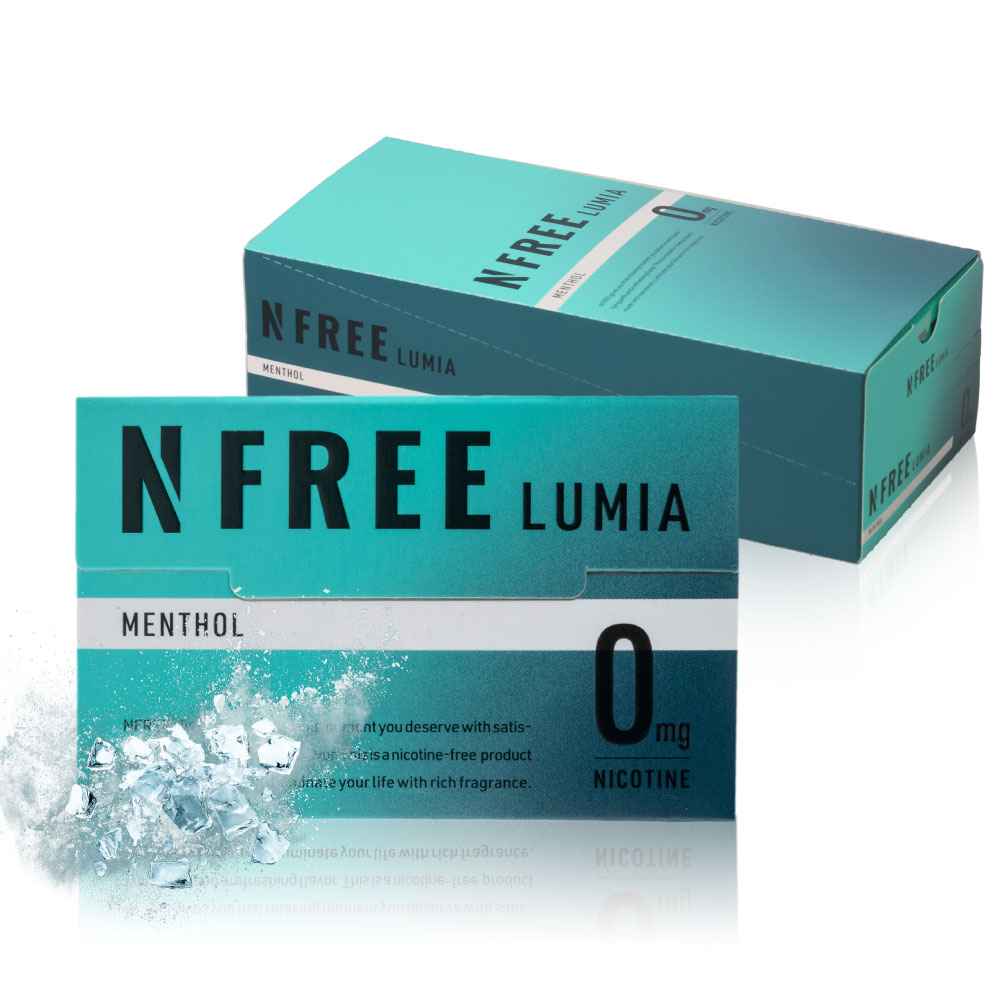 NICOTINE（ニコチン）のデモテープです。非売品なのでかなりレアだと思います NFREE LUMIA エヌフリー ルミア ニコチン0 ノンニコチン スティック
